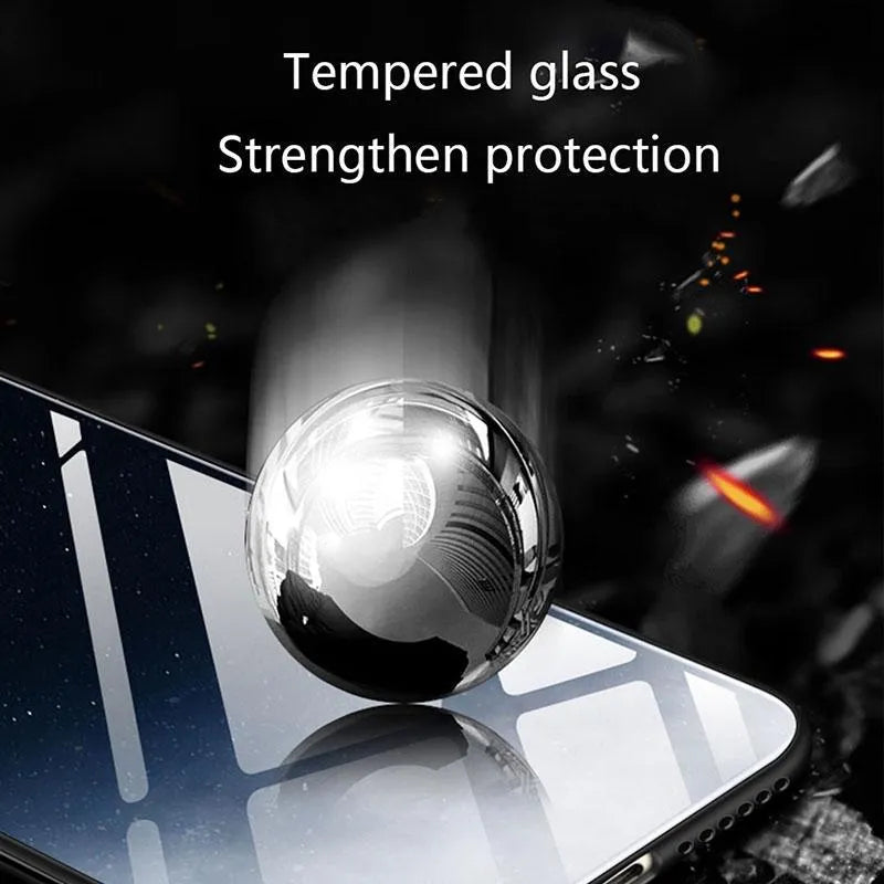 Black and navy blue silicone phone cases for Samsung Galaxy and Apple iPhone models