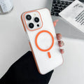 Hard PC frosted magnetic phone case for iPhone 16 Pro Max in black with corrugated grating texture