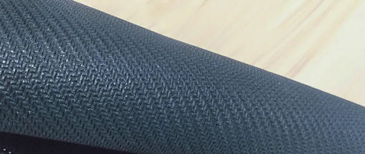 Large natural rubber computer mouse pad with thermal transfer pattern in multiple size options
