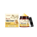 60g jar of tallow moisturising cream with natural ingredients including honey and olive oil