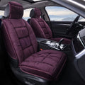 Winter car seat cushion set with matching covers in choice of five colours