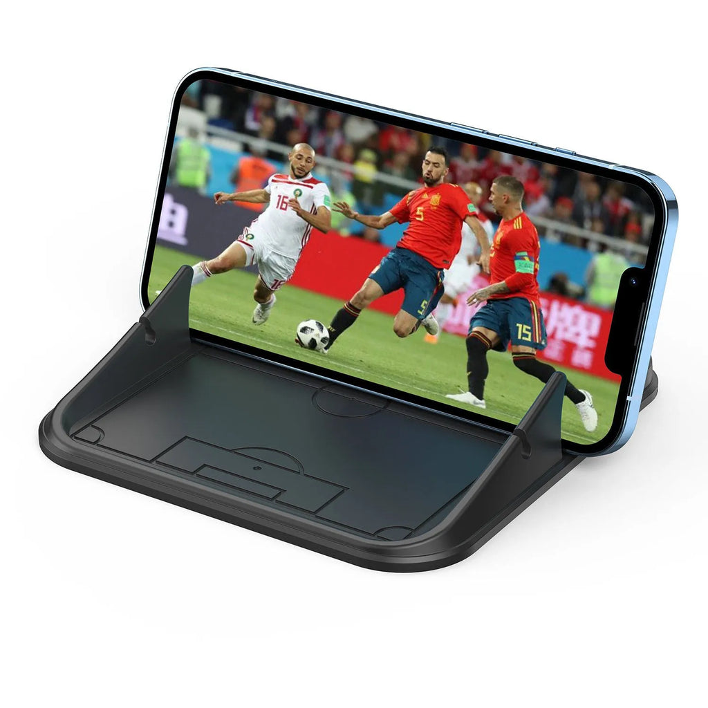 Peak-X5 silicone phone holder for car and desktop with common node design