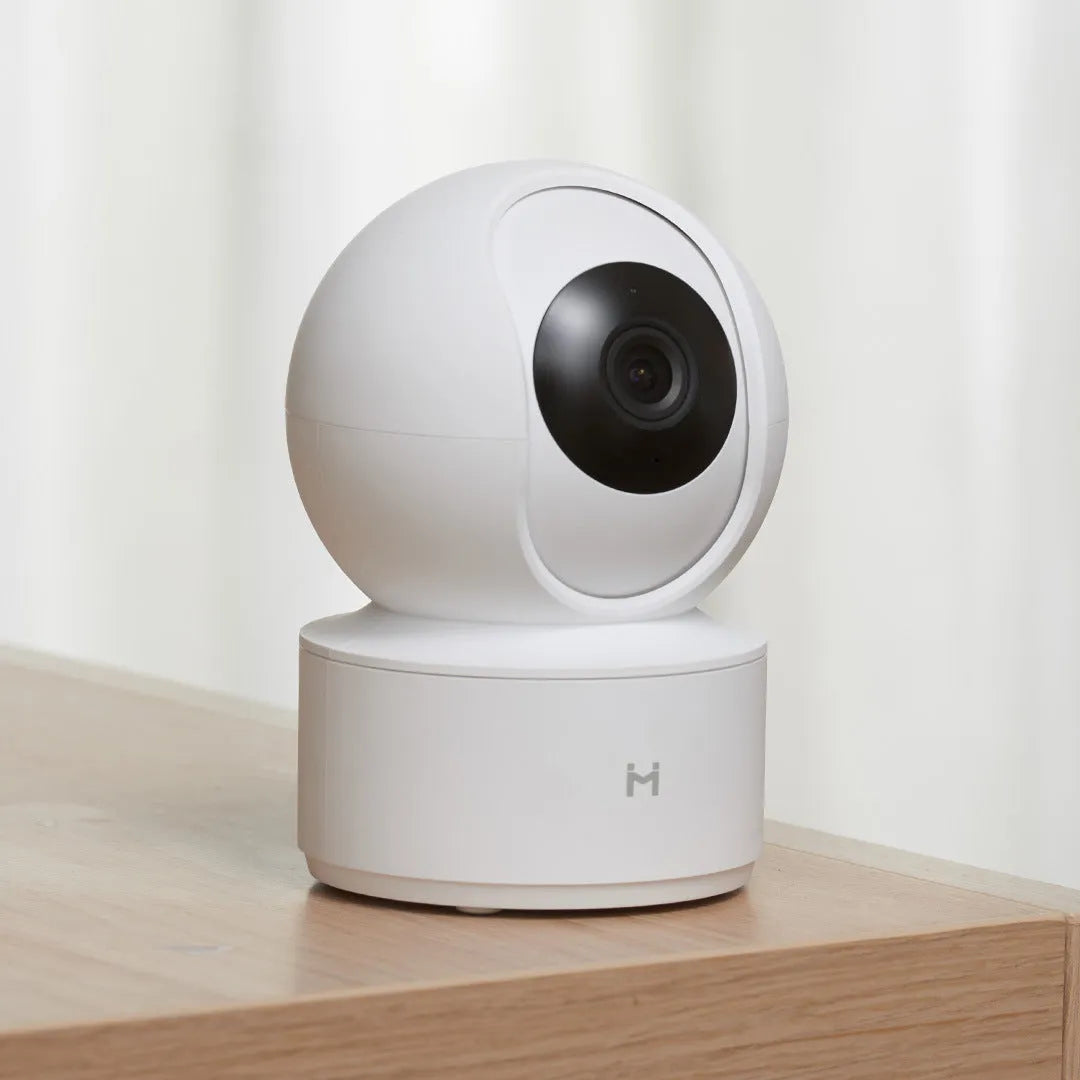 White Xiaobai smart camera with 110-degree lens for 1080p HD indoor monitoring