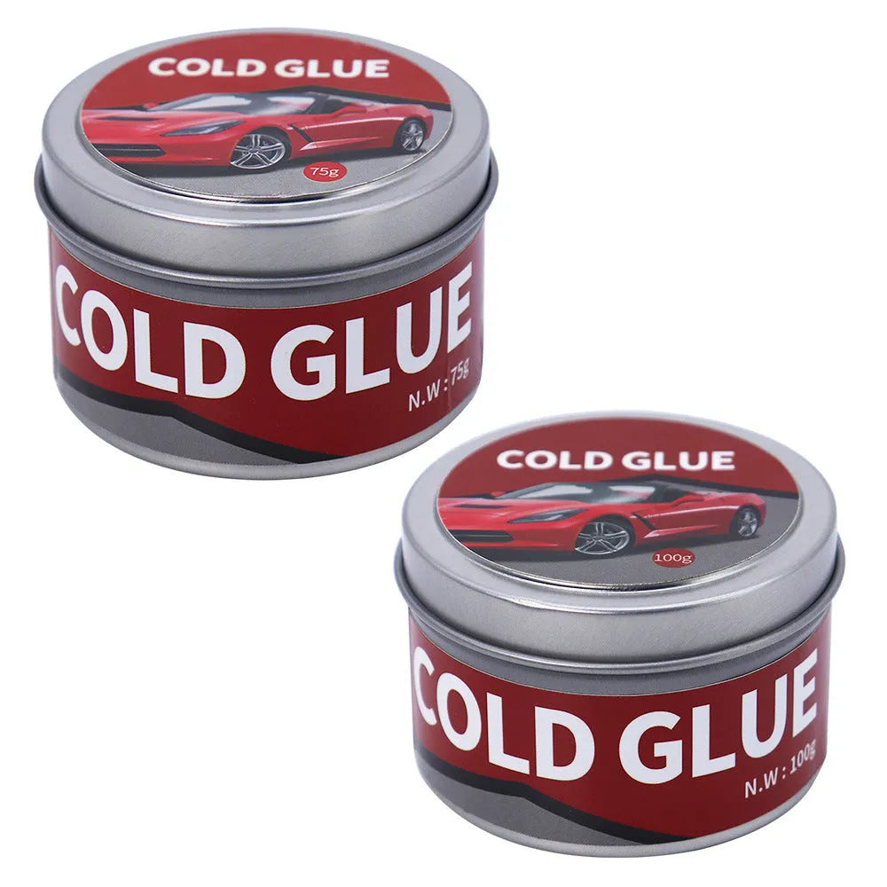 Tube of automobile depression repair cold glue for car body dent and scratch restoration