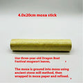 Stone moxibustion gua sha jar therapy kit with moxa sticks, essential oil, and traditional Chinese medicine tools