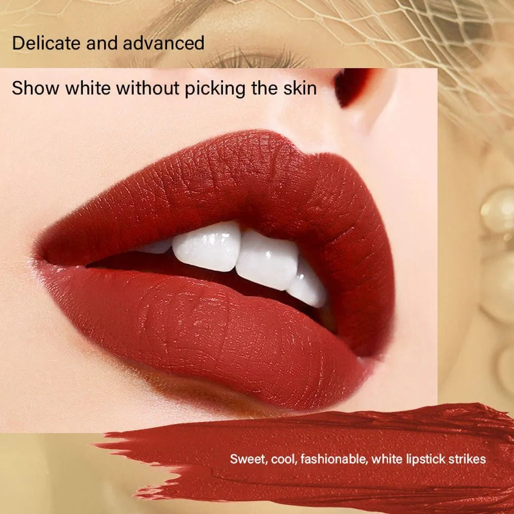 Women's five-piece makeup set with Muguang Queen lip glaze, lipstick, air cushion BB cream, eyeliner pencil and mascara