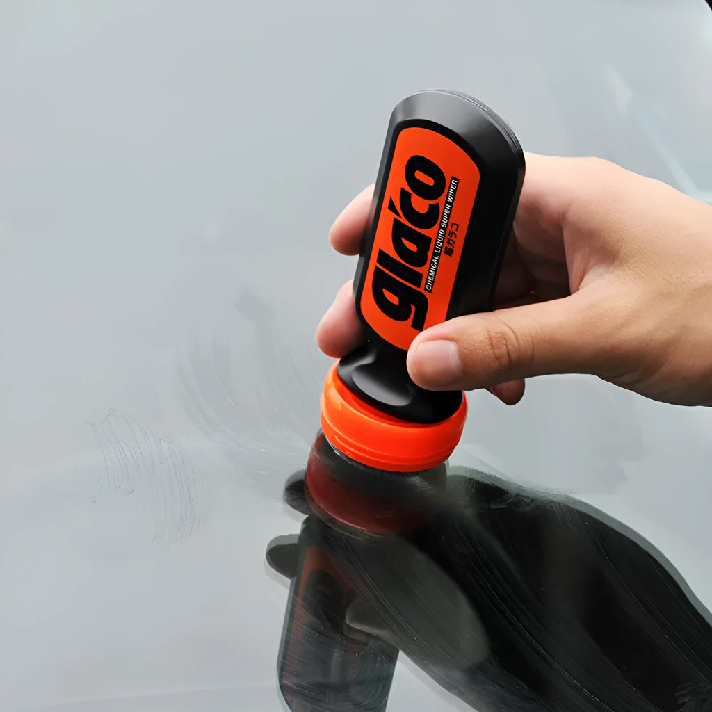 70ml bottle of transparent car glass rain repellent for windscreen water removal
