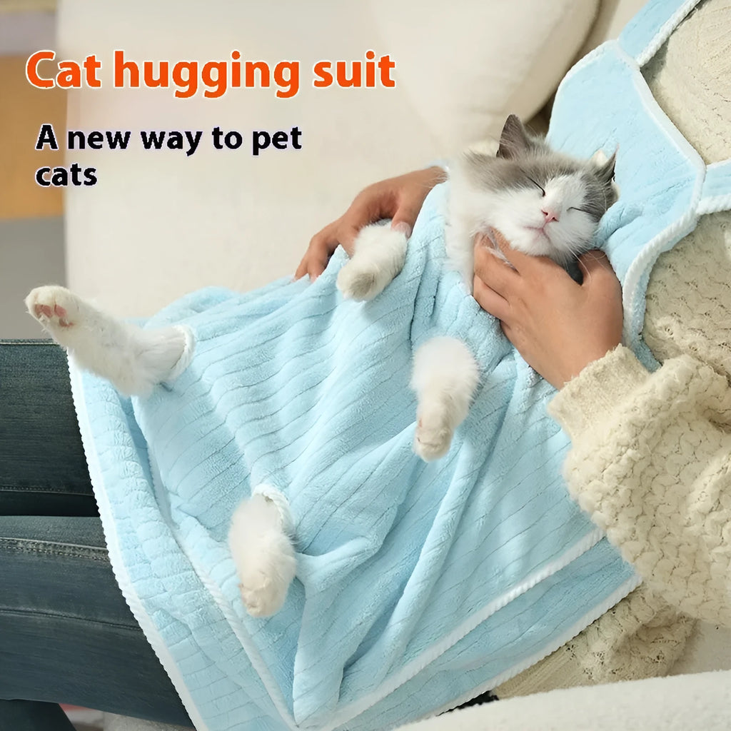 Cat petting apron overclothes for cage and bed protection in multiple colour options
