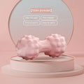 6cm TPR foot massage ball in pink, blue, green, and purple colours for pressure point relief