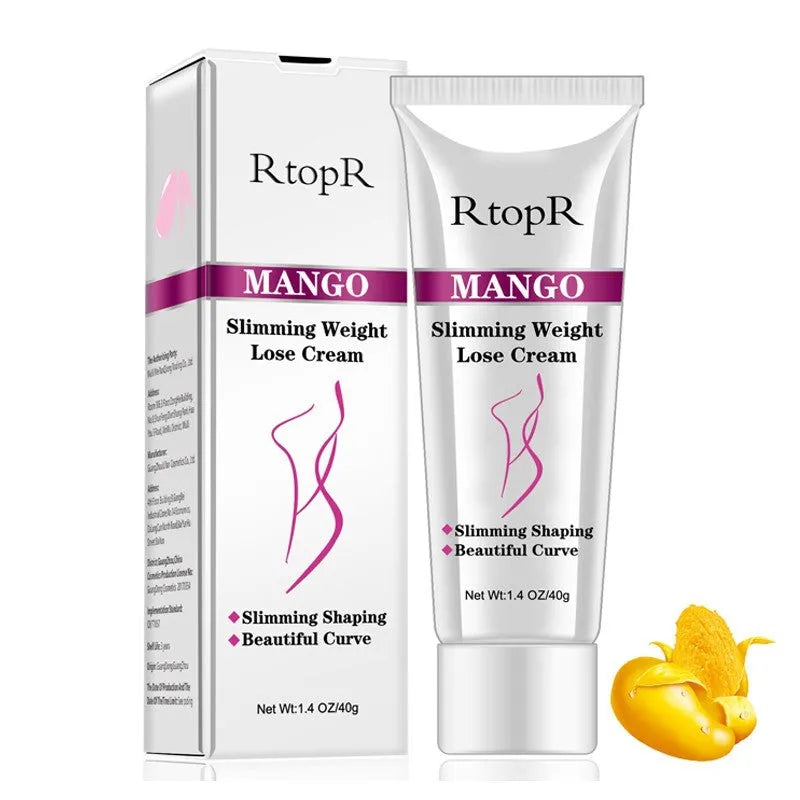 RtopR Mango Body Lotion Cream white tube for weight loss with herbal extracts