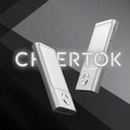 Silver wireless presenter with 1MW laser pen, mobile phone remote control, and mouse function, 10m range