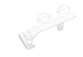 Pure white butt-lifting wash tool with detachable nozzle and one-click knob, no plug required.