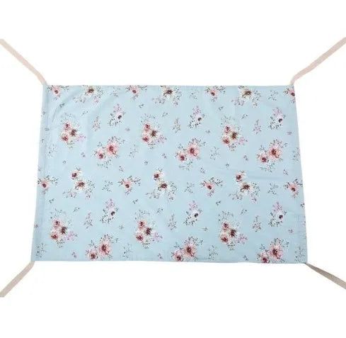 Portable detachable baby crib hammock in crushed velour fabric showing colour options