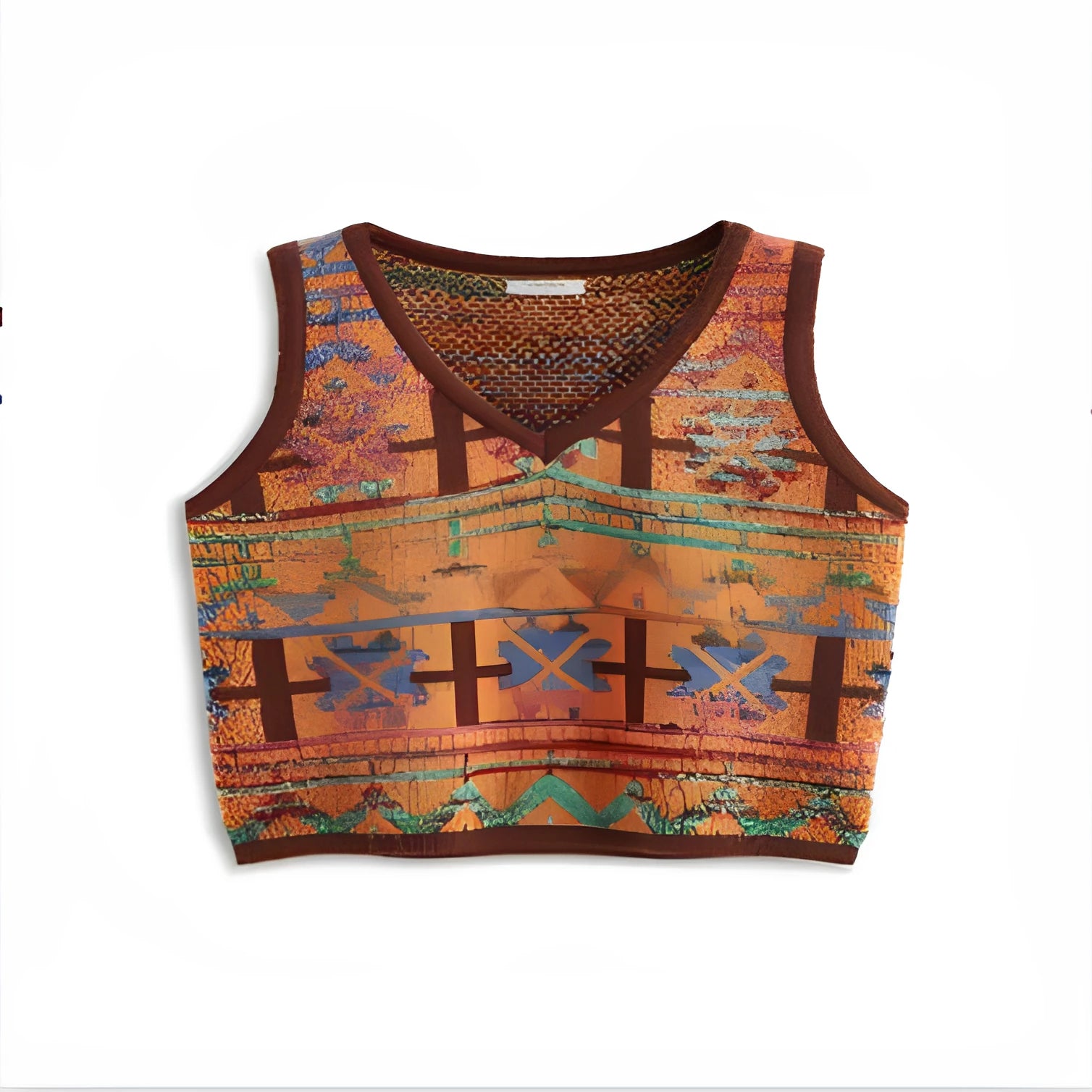 Loose fit grey bird eye cloth round neck short sleeve T-shirt laid flat.