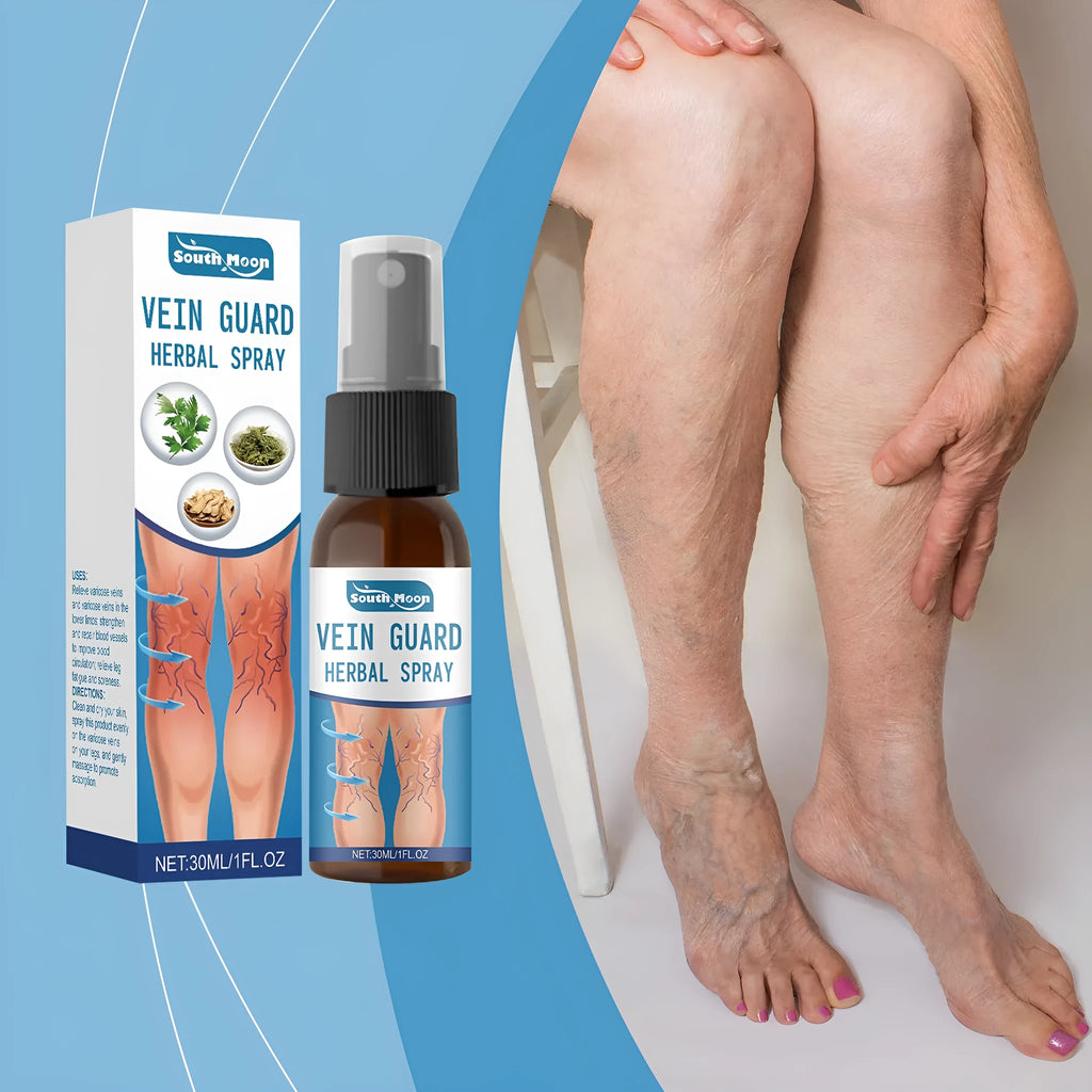 30ml herbal body care spray bottle with menthol and botanical ingredients for personal cooling application