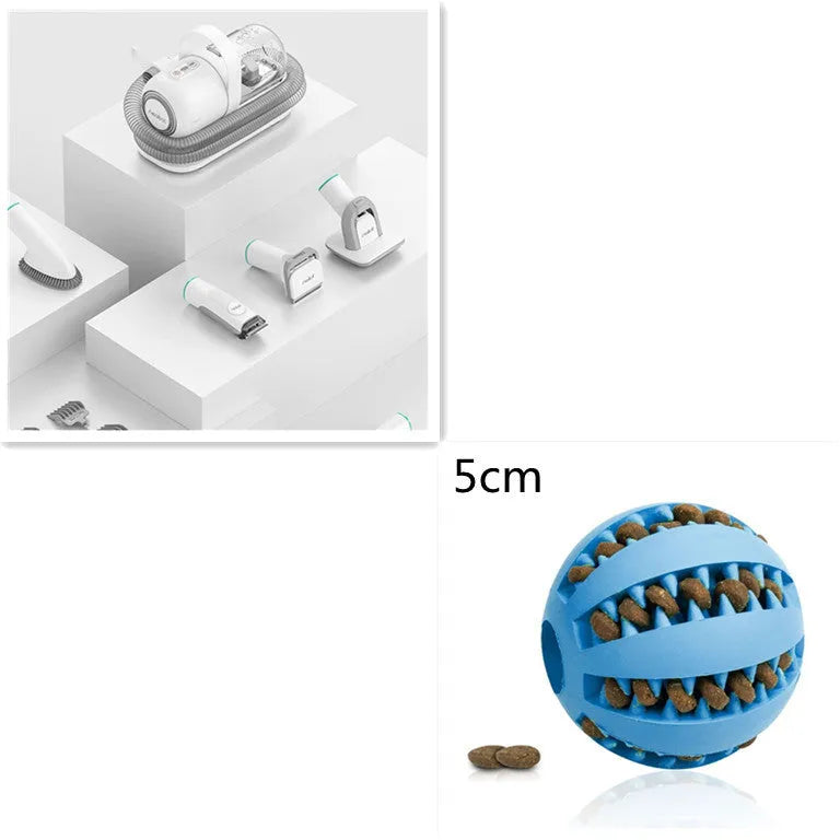 Pet grooming device P1 with ABS body, comb and shave attachments, size 290x132x210mm