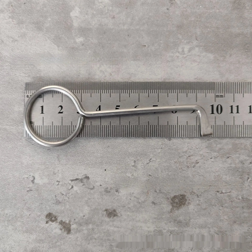 Two alloy steel wrench tools in a portable set for home and vehicle maintenance