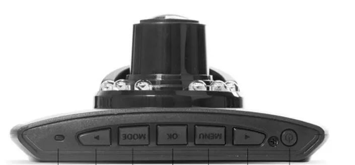 HD dual-lens hidden driving recorder compact 9x5x4 cm for vehicle windscreen