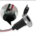 Yacht anchor light ring lamp socket with stainless steel pole and ABS housing