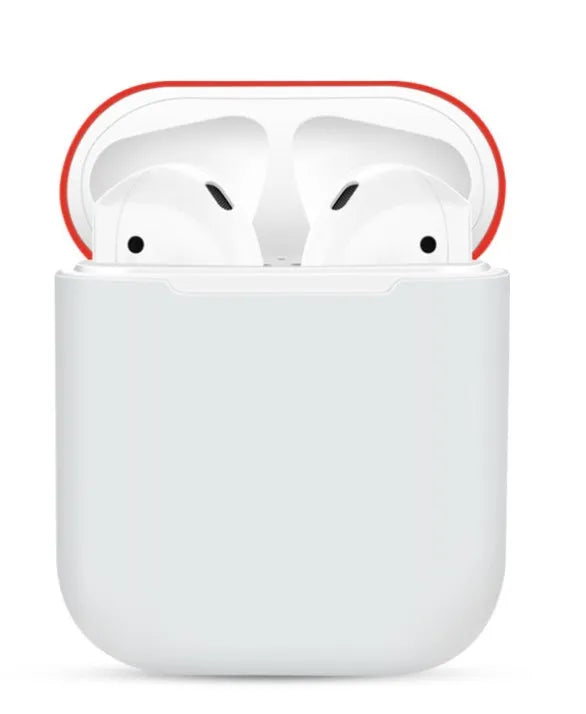 Silicone protective case for AirPods charging case in split design with colour options