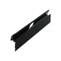 Black PS4 Pro hard drive bottom cover replacement part with warehouse door baffle strip