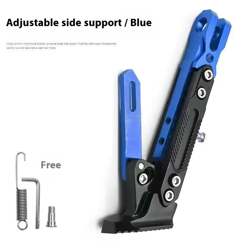 Aluminium alloy foot brace for electric car motorcycle anti-fall protection baked paint finish multiple colours