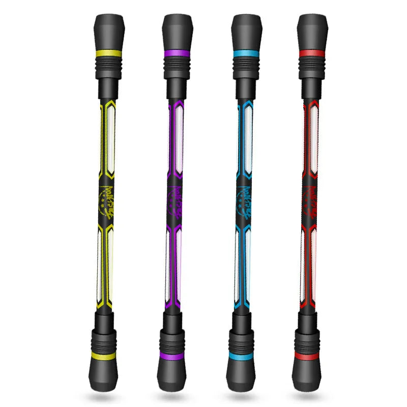 Frosted silica gel grip anti-slip spining pen with 0.35mm writing point