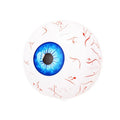 Halloween bloodshot eyeball inflatable balloon 40cm diameter green blue red colours
