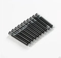 Stainless steel fountain pen ink sac measuring 60mm in length