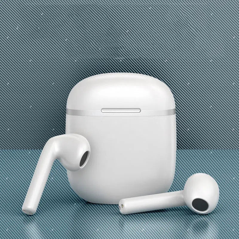 X60 true wireless Bluetooth headset dual in-ear stereo earbuds with charging case in black or white