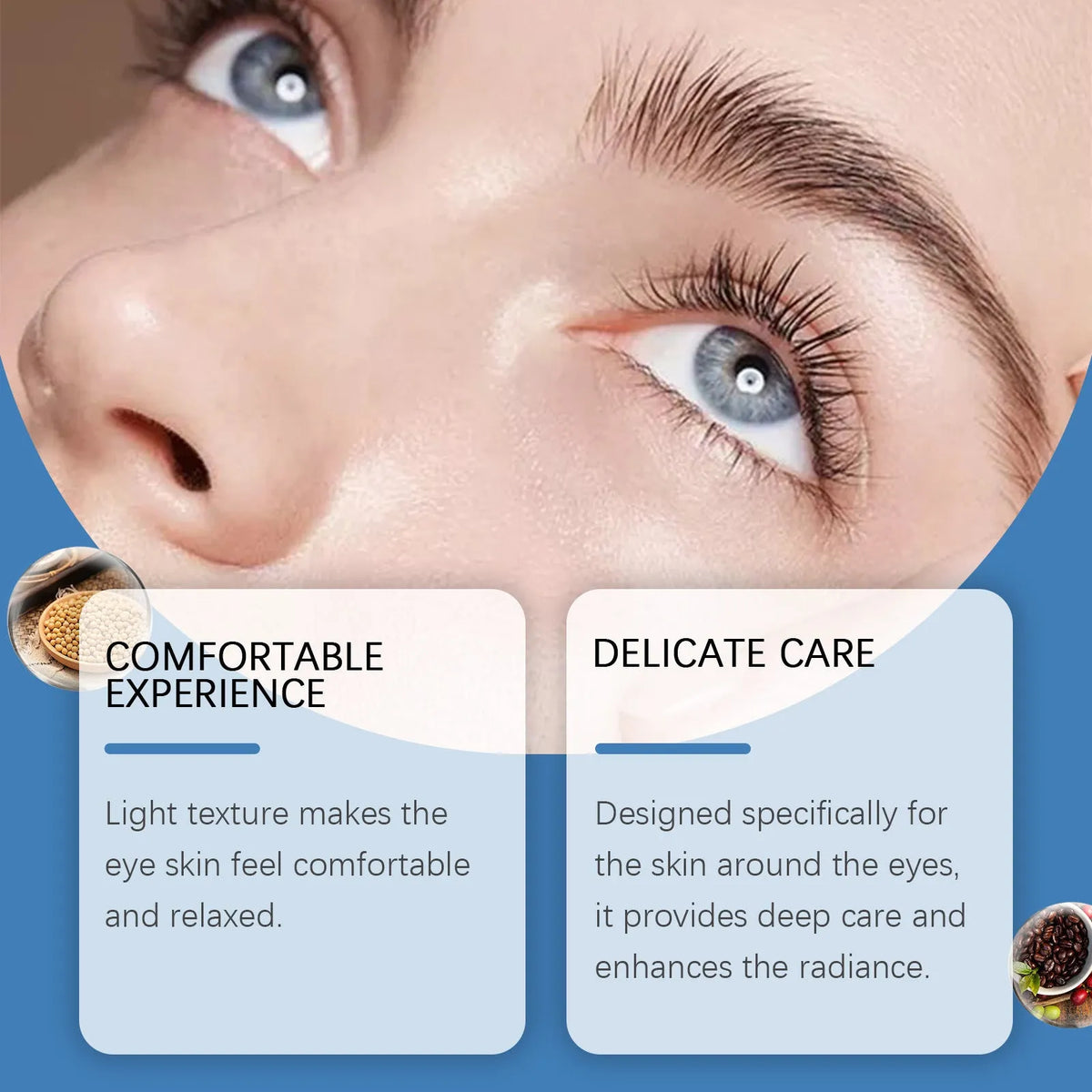 15g tube of Viareline Collagen Firming Eye Cream on a neutral background.