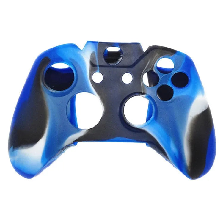 XBOX ONE controller silicone case in multiple colour options showing transparent design and protective coverage