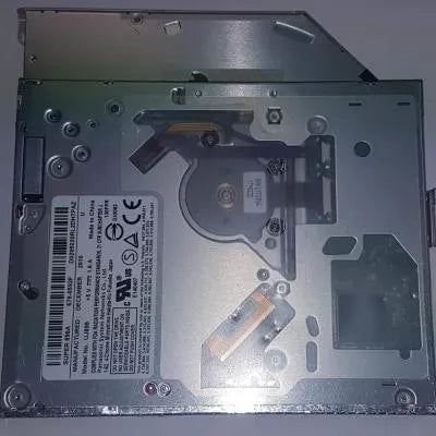 MacBook Pro 13-inch SuperDrive optical disc drive replacement part with silver aluminium casing