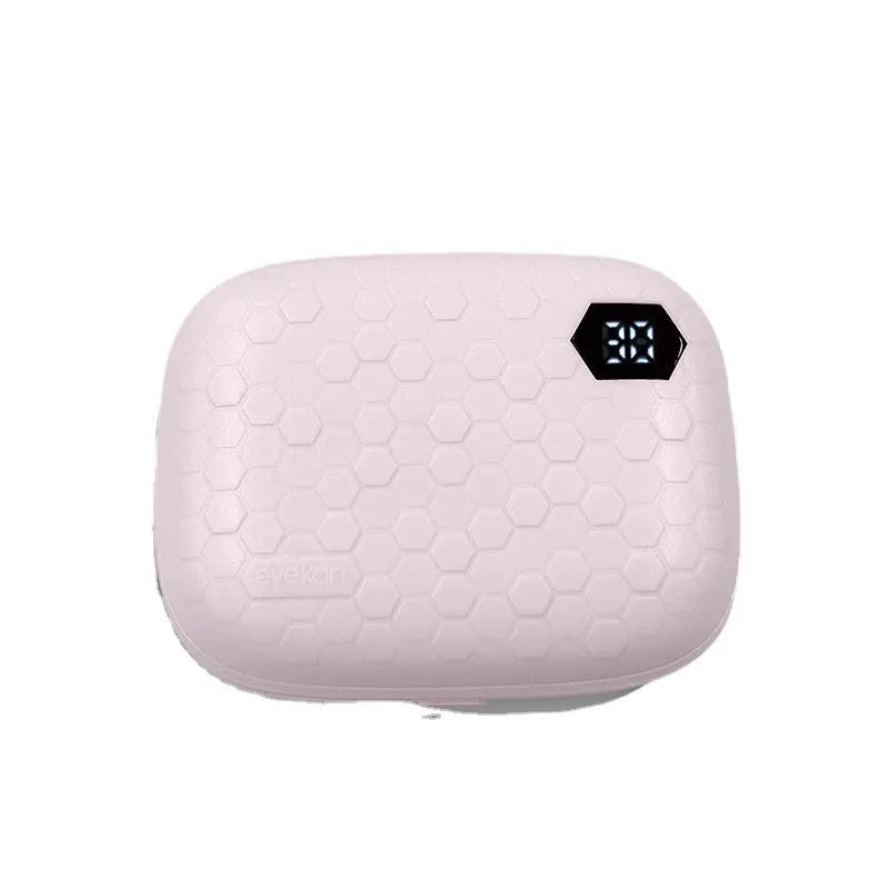 Pearl White automatic ultrasonic flushing instrument for cleaning invisible glasses.