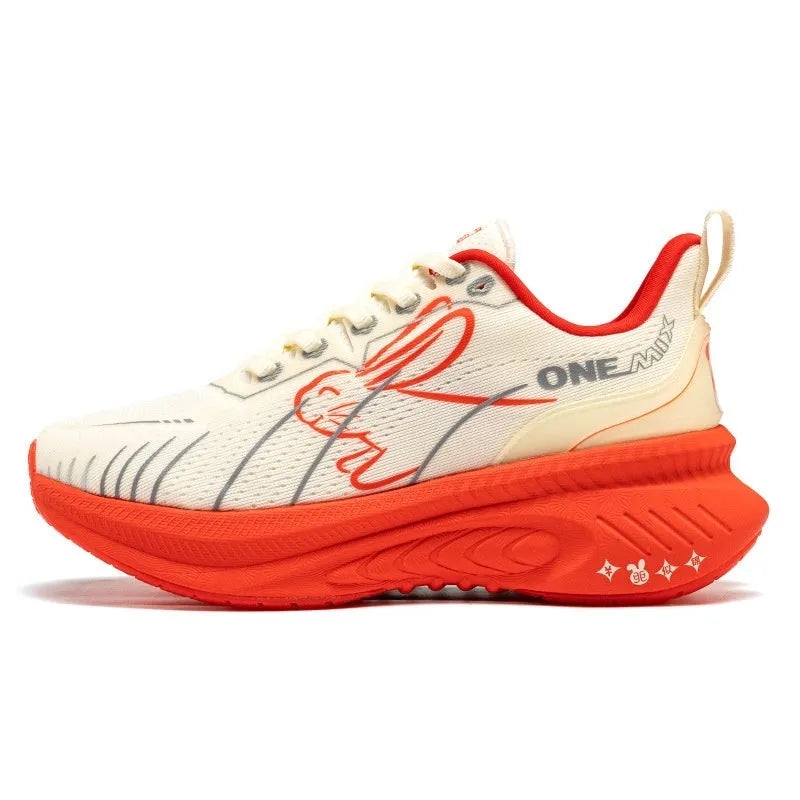 Low top running shoes in multiple colours with PU mesh upper and rubber sole.