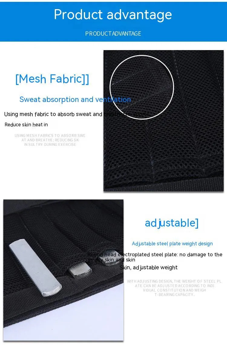 Nylon sandbag leggings with empty sleeve for weight-bearing running exercise, holds up to 6kg