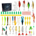 Mino Bog 24-piece metal fishing toy set in colourful 01 style, presented in a blind box.