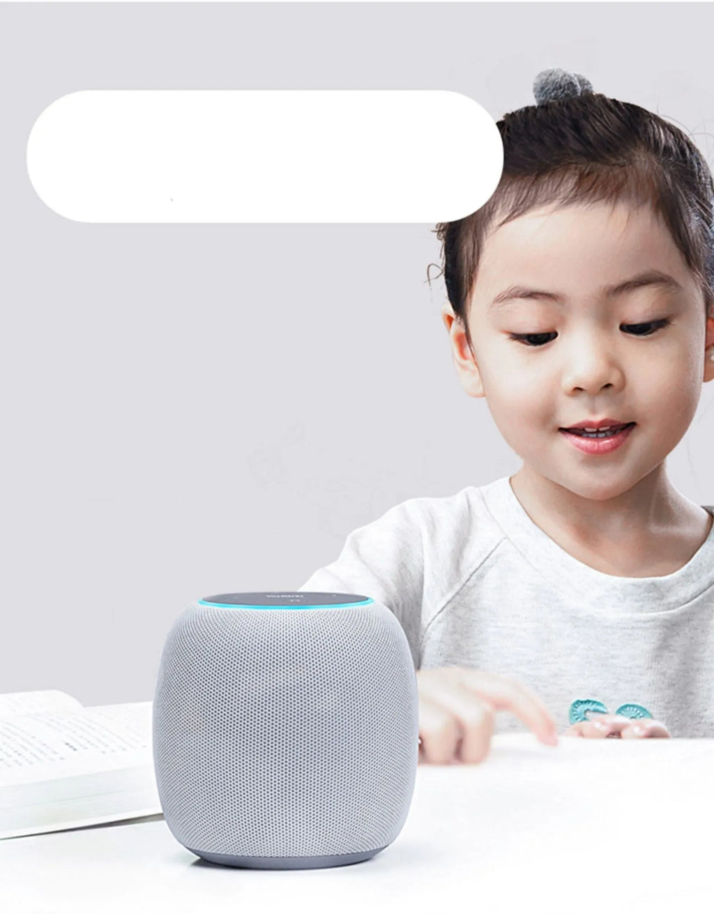 Artificial intelligence smart speaker with voice control and Bluetooth connectivity
