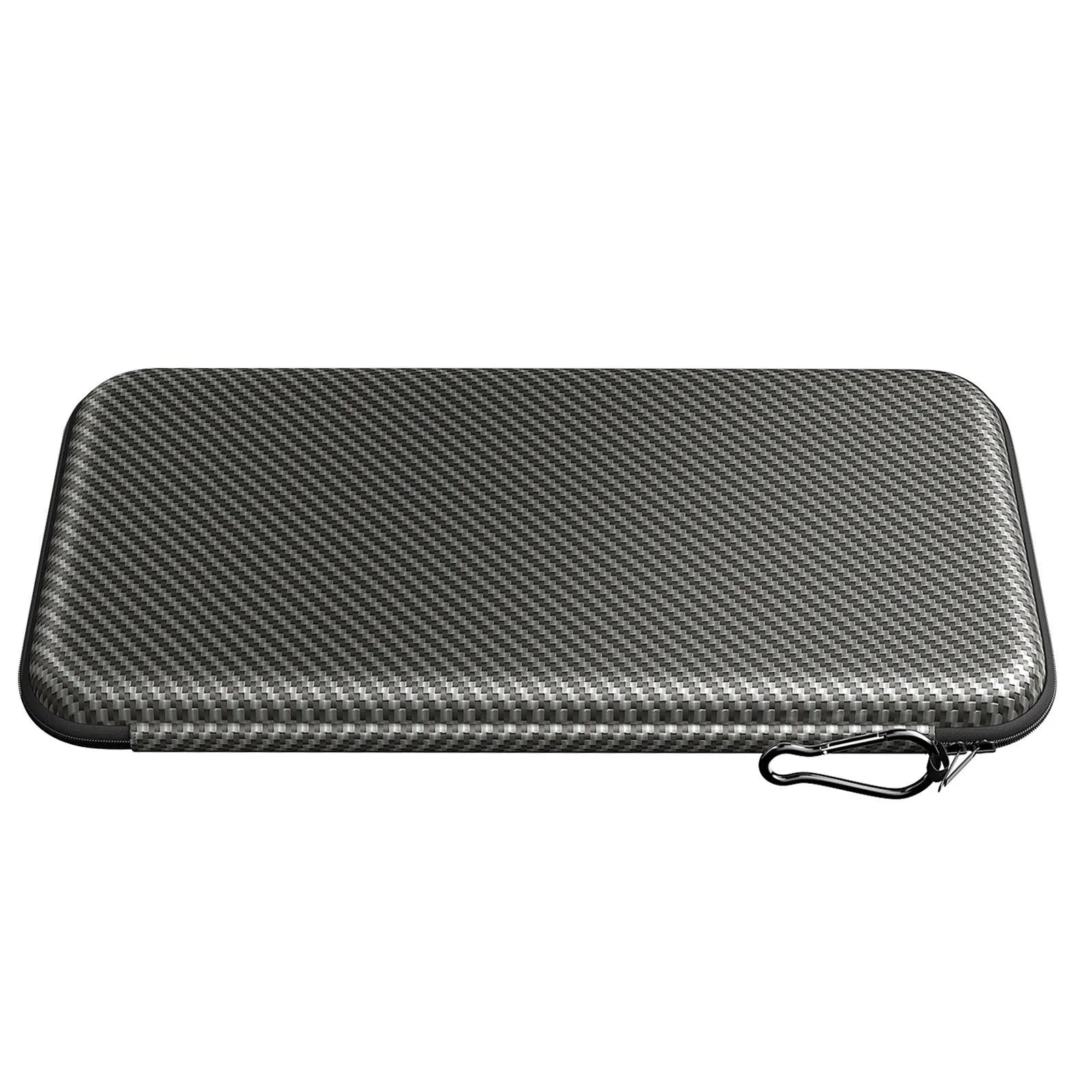 Silver grey golf double glove storage box with two brackets for golf accessory organisation
