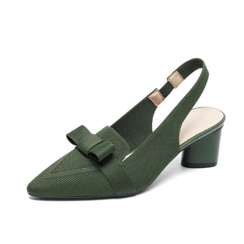 Women's closed toe high heel sandals with ankle buckle strap in solid colours