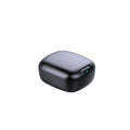 Black and white TWS Bluetooth 5.1 wireless in-ear headphones with USB charging case