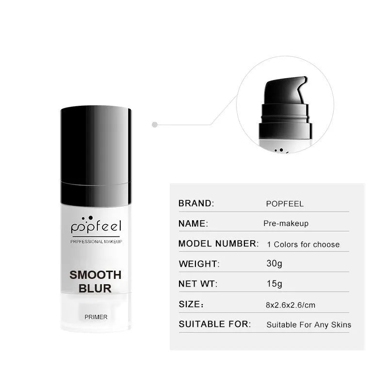 15ml tube of moisturizing makeup primer and base cream isolation for general skin