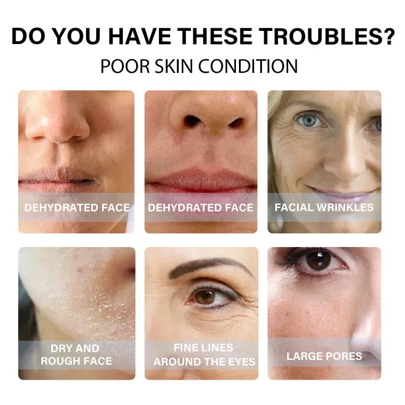 Protein Lifting Line face hydrating rich moisturising emulsion gel skincare set in standard packaging