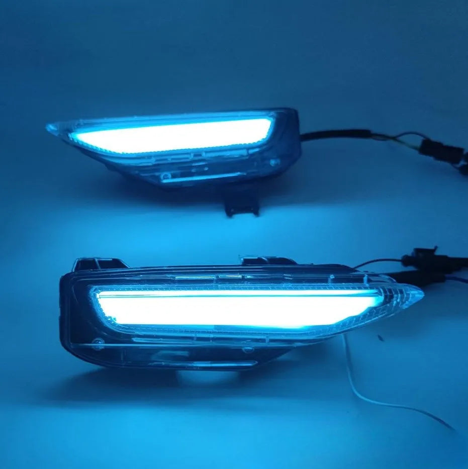 Infiniti Q50 Q70 front bumper LED turn signal and daytime running lamp assembly