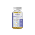Container of 60 marine collagen and multivitamin capsules including vitamins C, D3, K2 and calcium.