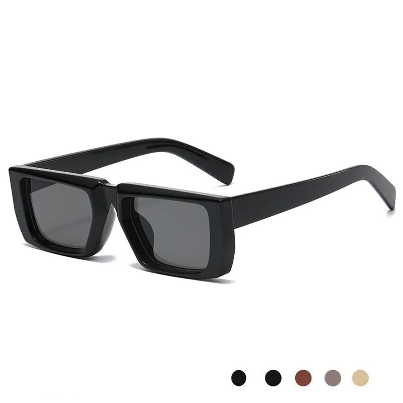 Special-shaped UV400 sunglasses with PC frames in multiple colour combinations including black/grey and transparent options