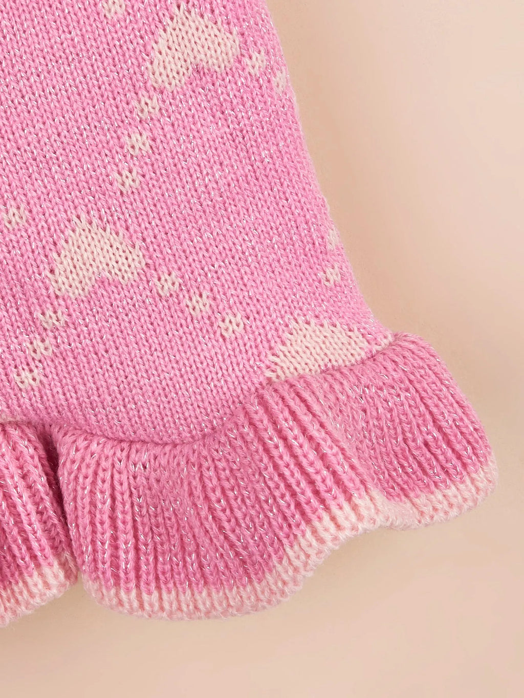 Small dog knit hoodie dress sweater with heart design in blue, gray, pink, or red, sizes XS to L