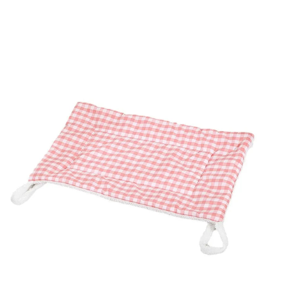 Fixed pet cage mat in rectangular shape, eight sizes from 40x25cm to 90x30cm, for dog and cat kennels.