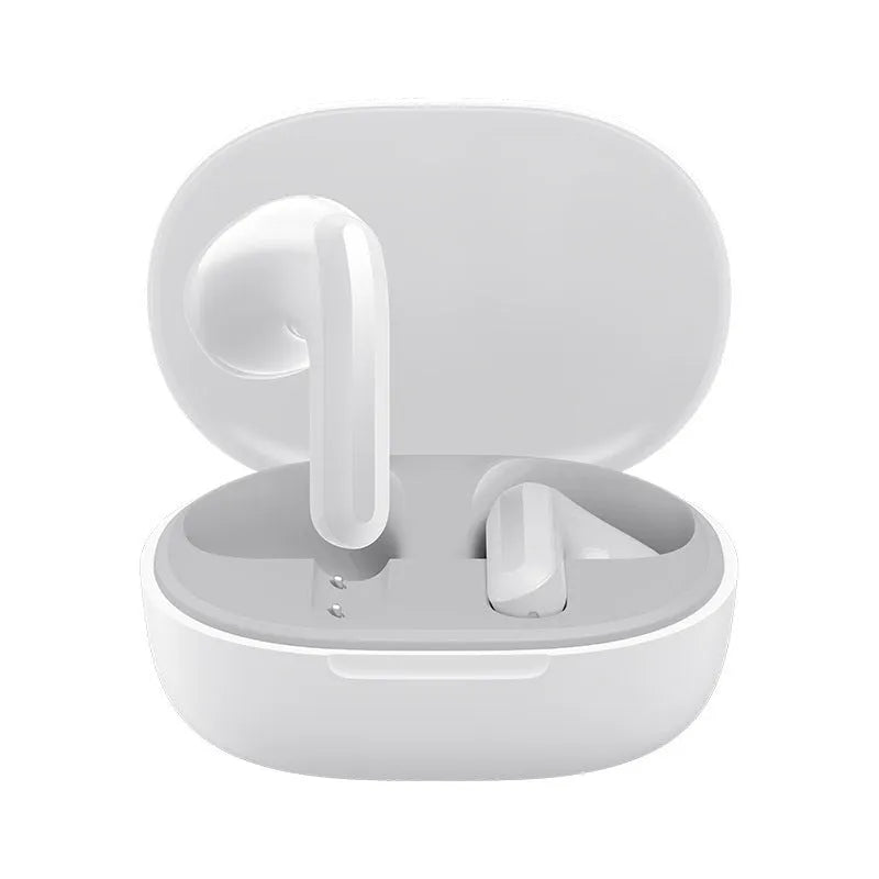 Bluetooth headset half in-ear earbuds with charging case Black White
