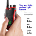 Red or yellow children's intercom for hotel restaurant paging with 10W power and 8km range